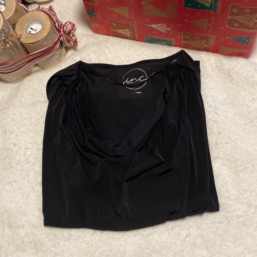 Cowl Neck Long Sleeve Top